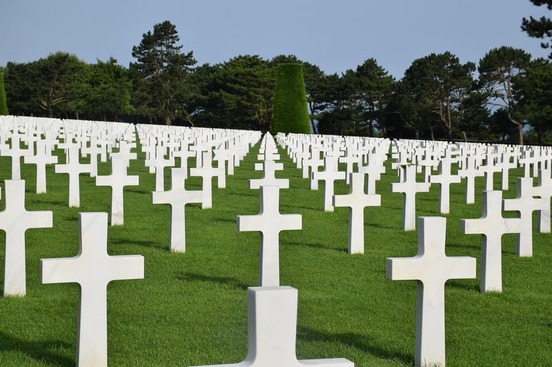 World War II Soldiers at Normandy Beach
